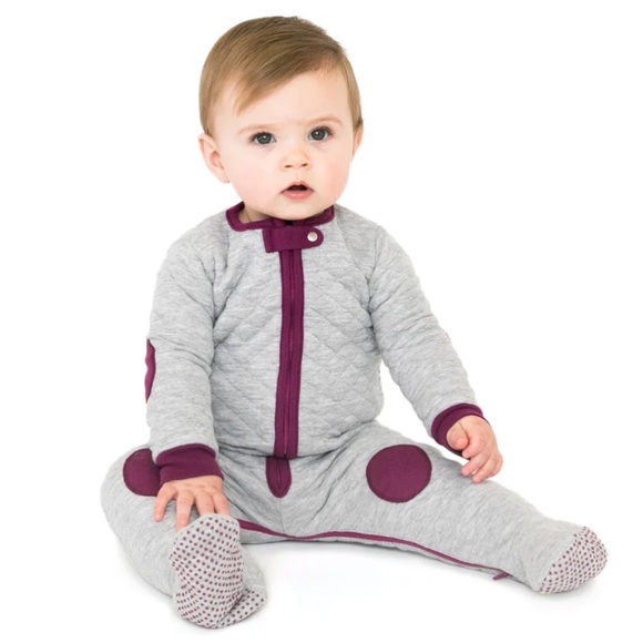 Baby Deedee Sleepsie Quilted Pajamas, lot of 2 pairs - Picture 2 of 13